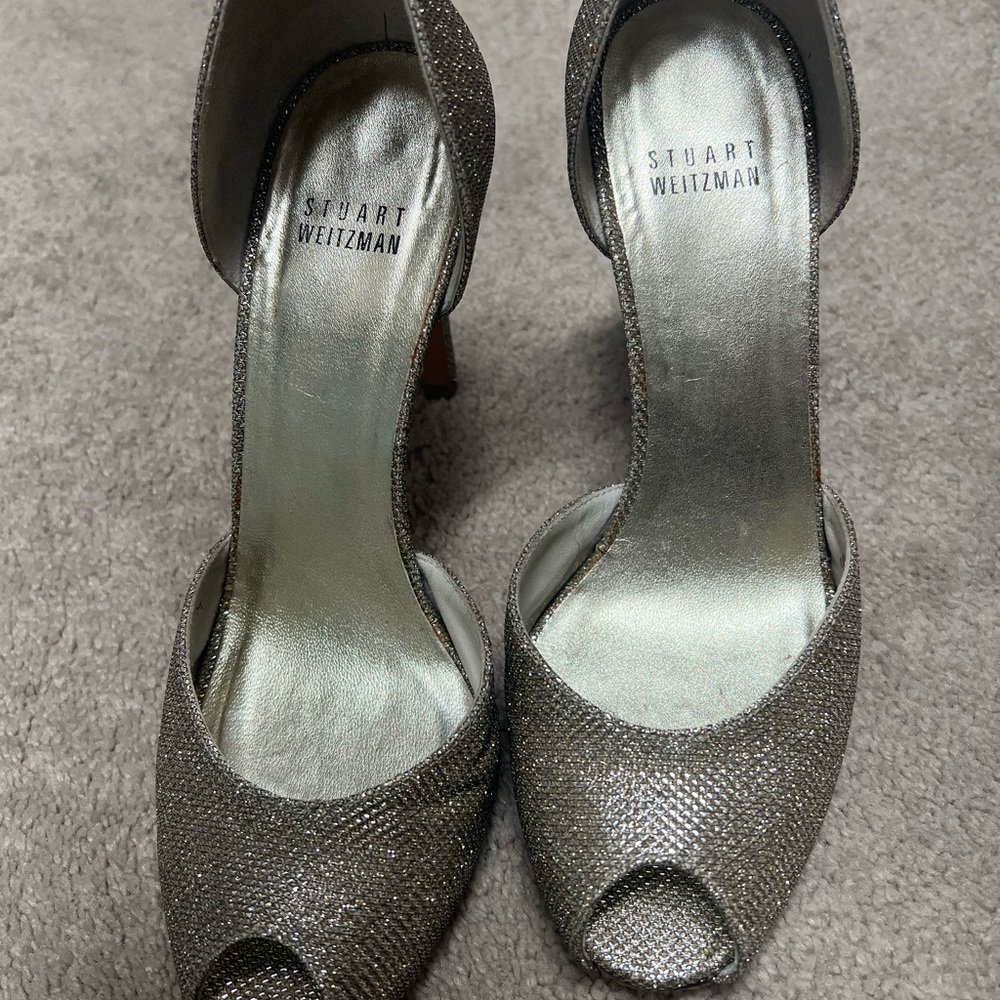 Stuart weitzman divorcee peep toe pump
